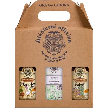 Přírodní produkt Recenze Klášterní oficína Dárkový balíček 26 bylinné extrakty a čaj 620 g