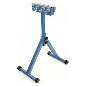 Výškově stavitelný podávací stojan pro strojní pily s rolnou 3 v 1, 730 - 1120 mm, nosnost až 200 kg (TrueTech)