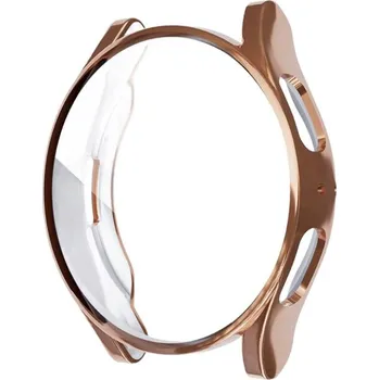 Příslušenství k chytrým hodinkám Silikonový kryt pro Samsung Galaxy Watch 5 40 mm - Růžově zlatý