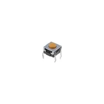 Relé OMRON Mikrospínač 1-polohové SPST-NO 0,05A/24VDC THT 2,25N 6x6mm