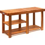 Deuba Botník a lavice 2v1 akát - 87x30x45 cm
