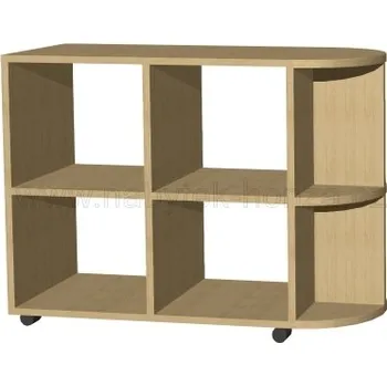 Knihovna D505 otevřený regál