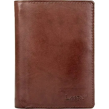 Módní doplněk pánská peněženka kožená V-26-hnědá - BRN
