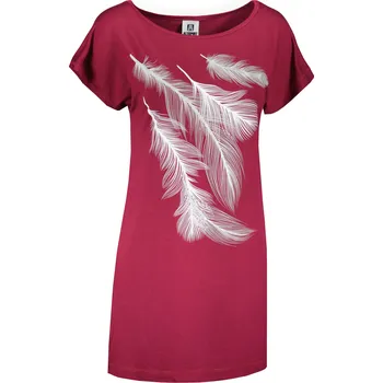 Dámské prodloužené triko ALTISPORT CARRYOVER ALW112123 FUCHSIOVÁ XS