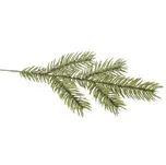 Umělé jehličí větvička 29 cm