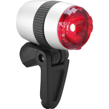 Cyklosvítilna Busch&Müller μ stříbrné (Zadní světlo Busch&Müller μ stříbrné)