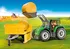 Stavebnice Playmobil Playmobil 9317 Traktor s přívěsem