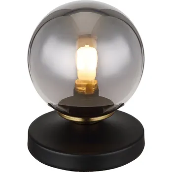Lampička Globo 56136T | JORGE stolní lampička | 1x G9 | černá | Š: 10 cm |