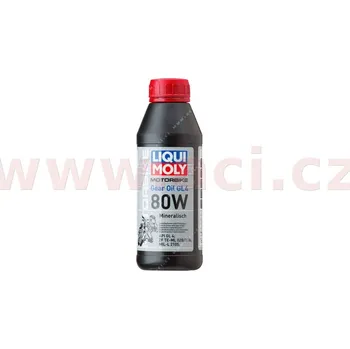 Převodový olej LIQUI MOLY Motorbike Gear Oil 80w - minerální převodový olej 500 ml