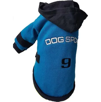 Obleček pro psa Mikina Dog sport tmavě modrá Délka zad 40 cm