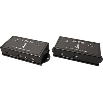 KVM přepínač Lindy KVM prodlužovací adaptér (USB, HDMI, audio) přes TP, až 50m (39371) - 14.43.9371