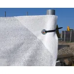 BERGER – HUCK Krycí plachta na plot 150 g/m2, 1,80 x 3,45 m, 10 ks, bílá