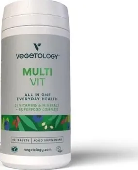 Vegetology MultiVit multivitamín s minerály pro vegany 60 tbl.