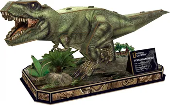 3D puzzle CubicFun National Geographic Tyrannosaurus Rex 52 dílků