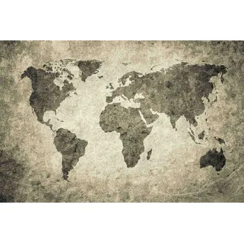 DIMEX | Vliesová fototapeta Vintage vlajka MS-5-1511 | 375 x 250 cm| bílá, černá, hnědá + Vliesová fototapeta na stěnu DIMEX Vintage vlajka MS51511 v rozměru 375 x 250 cm + lepidlo zdarma