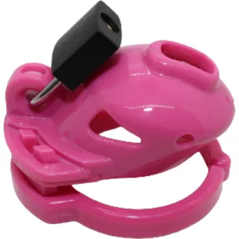 Pás cudnosti The Vice Chastity Cock Cage Micro Pink