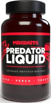 Návnadové aroma Mikbaits Predator Liquid oživovač mrtvých nástrah 250 ml
