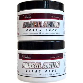Aminokyselina Hi Tec nutrition Anabol Amino BCAA s 400 kapslí Hi Tec nutrition Anabol Amino BCAA s 400 kapslí