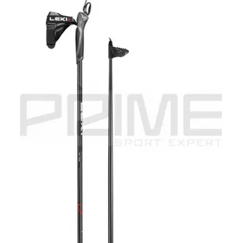 Běžkařská hole běžecké hole Leki XTA Track, dark anthracit/white/bright red - 160cm 115127