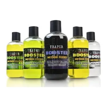 Návnadová surovina Booster Method Feeder Halibut červený 300g