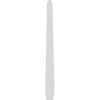 Svíčka kónická svíce 25 cm (2 ks) - bílá