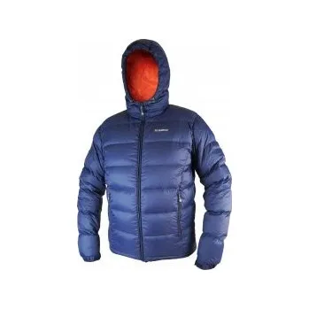 Pánská casual bunda WARMPEACE CRUX navy/mandarine XL; Modrá bunda + DÁREK DLE VÝBĚRU!