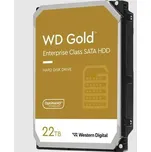 WD GOLD WD221KRYZ 22TB SATA/ 6Gb/s 512MB cache 7200 ot., CMR, Enterprise