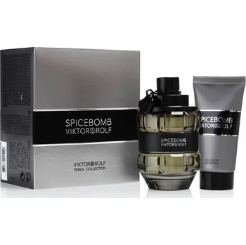 Pánský parfém Viktor & Rolf Viktor & Rolf Spicebomb SET: Toaletní voda 90ml + Sprchovací gél 50ml Pre mužov Toaletní voda