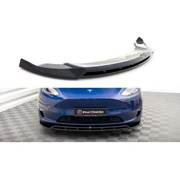 Karosérie Spojler pod nárazník lipa V.2 Tesla Model Y carbon look