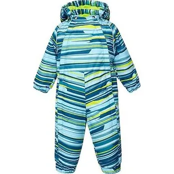 dívčí zimní kombinéza Dětská zimní membránová kombinéza Huppa Keira 1 arctic blue pattern 200g velikost 86