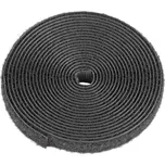 BERGER – HUCK Stahovací pásek se suchým zipem, šíře 20 mm, černý