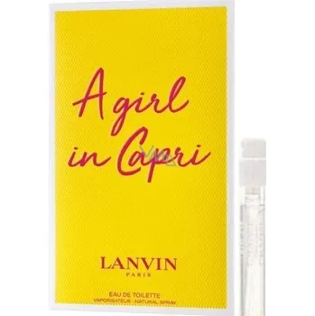 Parfém Lanvin Lanvin a Girl in Capri, Vzorek vůně pre ženy Toaletní voda