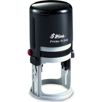Razítko Razítko Shiny R-546, černý strojek, Ø 46 mm barvy otisku nenapouštěná