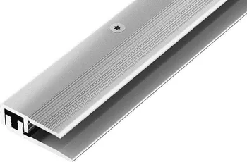Podlahová lišta Acara AP27/12 ukončovací lišta 17 mm x 1 m stříbrná