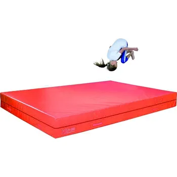 Gymnastika BERGER – HUCK Dopadová žíněnka 300x200x30 cm, RG 20, červená