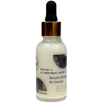 Pleťové sérum La-Le gelové pleťové sérum se zlatem a peptidy, 30 ml