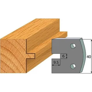 Fréza IGM profil 017 - pár omezovačů 40x4mm SP