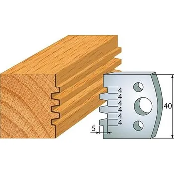 Fréza IGM profil 076 - pár nožů 40x4mm SP