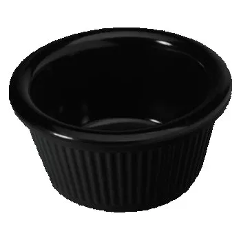 LAVA METAL Nádobka na omáčky/dipy melaminová - černá