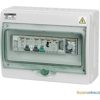 Rozvaděč F3VSdigi pro filtraci 400V, výměník a světlo