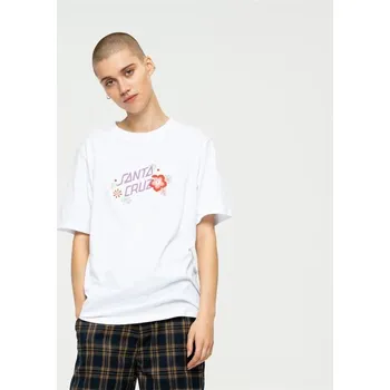 SANTA CRUZ triko - Free Spirit Floral T-Shirt White (WHITE) velikost: 10
