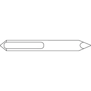 Fréza IGM N040 Žiletka tvrdokovová - 33,5xd3 Dřevo+
