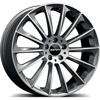 Alu kolo Alu kola GMP Stellar Anthracite Diamond - antracit, leštěné čelo 8x19" 5x112 ET45 66,6