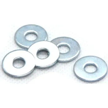 Matice Podložka velkoplošná pod nýty M4, ocel, zinek bílý, DIN 9021