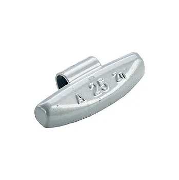 Sada na opravu pneumatiky PERFECT EQUIPMENT Vyvažovací závaží pro ALU disky, TYP 63 (ZINEK) 25g, 100ks