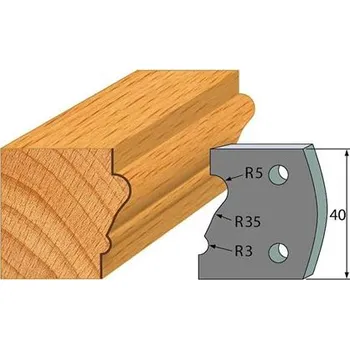 Fréza IGM profil 081 - pár omezovačů 40x4mm SP