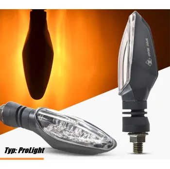 Osvětlení pro motocykl Blinkry se třemi LED diodami - sada 4 kusů