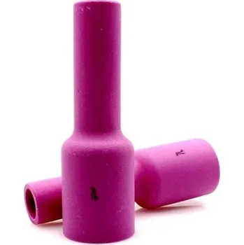 Příslušenství ke svářečce Keramická hubice SR17/18/24/26 s plynovou čočkou | 76mm č.7 / 11,0 mm