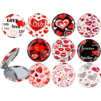 Carmani® Carmani - Kosmetické zrcátko LOVE - 7 cm