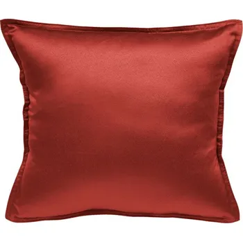 Polštář SCANquilt povlak SATÉN TREND kaštanová 35 x 40 cm